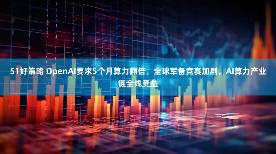 51好策略 OpenAI要求5个月算力翻倍，全球军备竞赛加剧，AI算力产业链全线受益